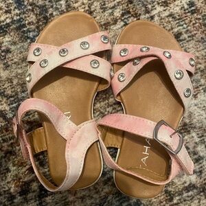 Tahari Pink Toddler Sandals